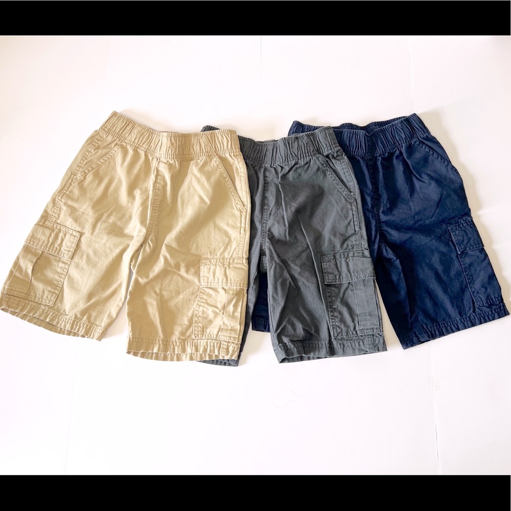 3 pair Childrens Place cargo shorts